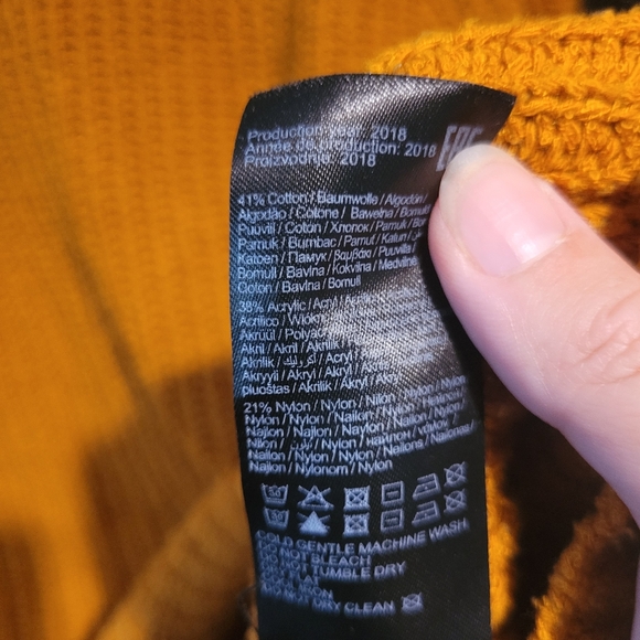 Mustard vero moda knit sweater - Picture 4 of 4